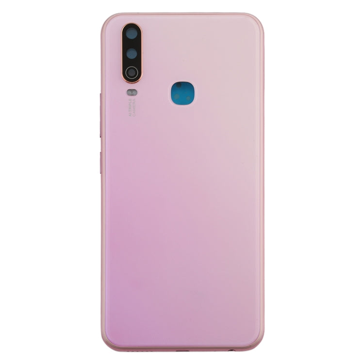 For Vivo Y3 Battery Back Cover with Camera Lens (Pink) - Back Cover by PMC Jewellery | Online Shopping South Africa | PMC Jewellery | Buy Now Pay Later Mobicred