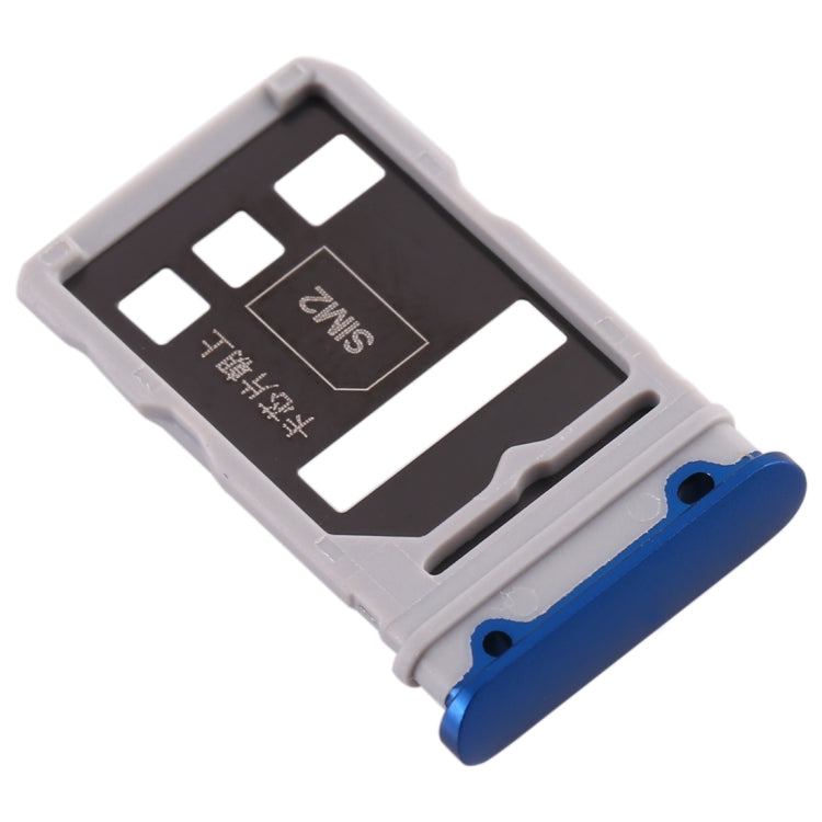 SIM Card Tray + SIM Card Tray for Huawei Honor V30 Pro / Honor V30 (Blue) - Card Socket by PMc TechLife | Online Shopping South Africa | PMc TechLife | Buy Now Pay Later Mobicred