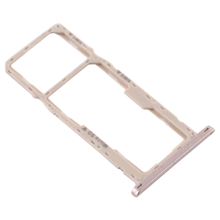 SIM Card Tray + SIM Card Tray + Micro SD Card Tray for Asus Zenfone Live L1 ZA550KL X00RD(Gold) - Card Tray by PMC Jewellery | Online Shopping South Africa | PMC Jewellery | Buy Now Pay Later Mobicred