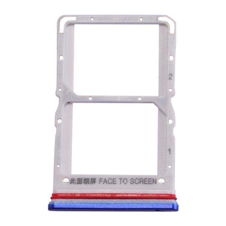 SIM Card Tray + SIM Card Tray for Xiaomi Redmi K30 5G(Blue) - Card Tray by PMc TechLife | Online Shopping South Africa | PMc TechLife | Buy Now Pay Later Mobicred