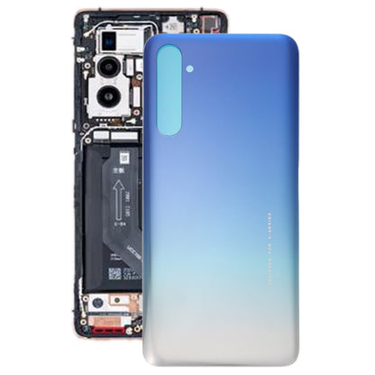 For OPPO K5 Battery Back Cover (Blue) - Back Cover by PMC Jewellery | Online Shopping South Africa | PMC Jewellery | Buy Now Pay Later Mobicred
