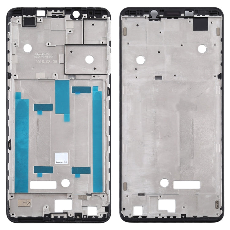 Middle Frame Bezel Plate for Nokia 3.1 Plus TA-1118 TA-1104 TA-1125 TA-1117 TA-1113 TA-1115 (Black) - Full Housing Cover by PMC Jewellery | Online Shopping South Africa | PMC Jewellery | Buy Now Pay Later Mobicred