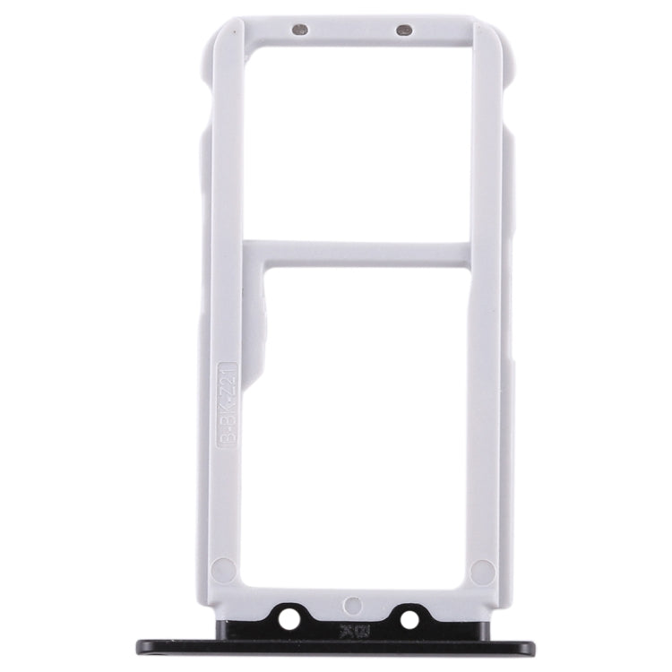SIM Card Tray + SIM Card Tray / Micro SD Card for Huawei Honor View 10 / V10(Black) - Card Socket by PMc TechLife | Online Shopping South Africa | PMc TechLife | Buy Now Pay Later Mobicred