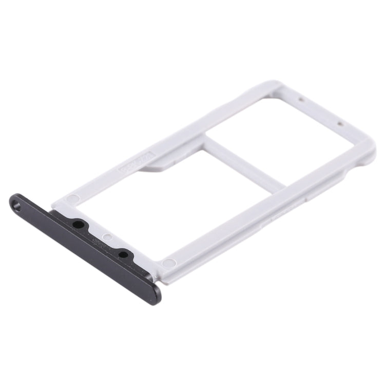 SIM Card Tray + SIM Card Tray / Micro SD Card for Huawei Honor View 10 / V10(Black) - Card Socket by PMc TechLife | Online Shopping South Africa | PMc TechLife | Buy Now Pay Later Mobicred