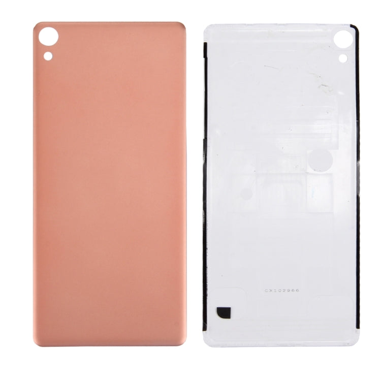 Back Battery Cover for Sony Xperia XA(Rose Gold) - Back Cover by PMc TechLife | Online Shopping South Africa | PMc TechLife | Buy Now Pay Later Mobicred
