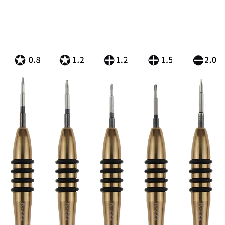 Kaisi K-5222 7 in 1 Plastic Opening Pick + Precision Screwdriver Set Tablet PC Cell Phone Repair Kit - Screwdriver Set by Kaisi | Online Shopping South Africa | PMC Jewellery | Buy Now Pay Later Mobicred