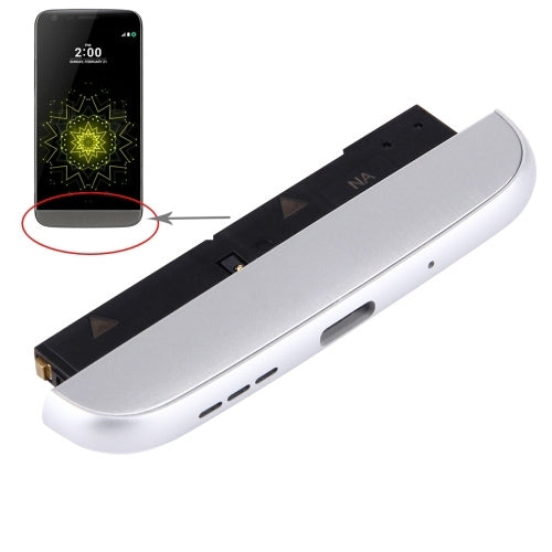 (Charging Dock + Microphone + Speaker Ringer Buzzer) Module for LG G5 / F700K (KR Version)(Silver) - For LG by PMC Jewellery | Online Shopping South Africa | PMC Jewellery | Buy Now Pay Later Mobicred