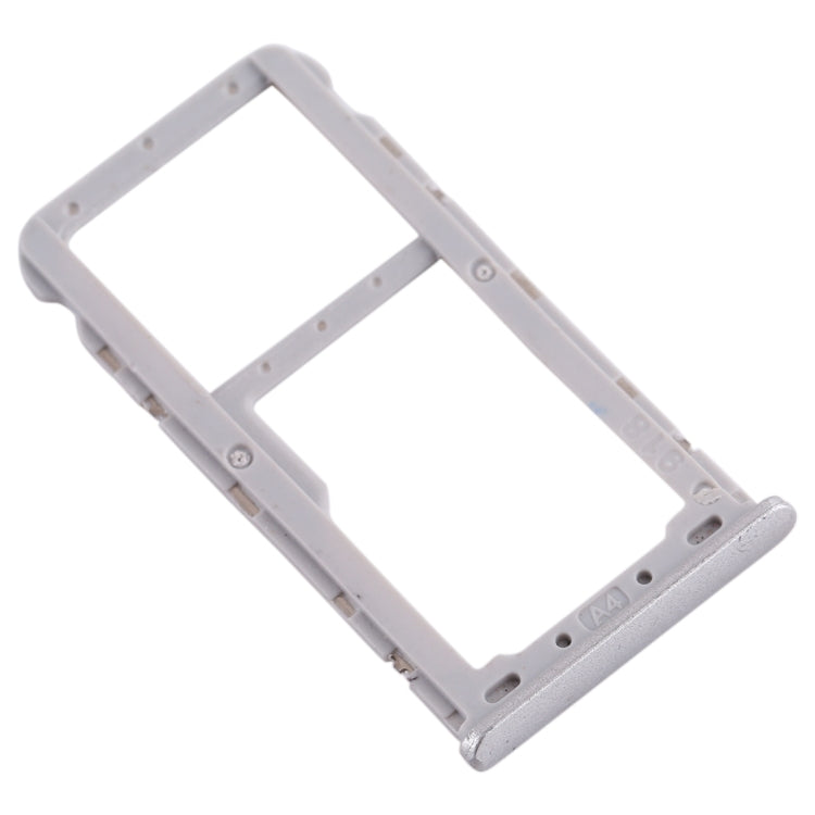 For Meizu M6T SIM Card Tray + SIM / Micro SD Card Tray (Silver) - For Meizu by PMc TechLife | Online Shopping South Africa | PMc TechLife | Buy Now Pay Later Mobicred