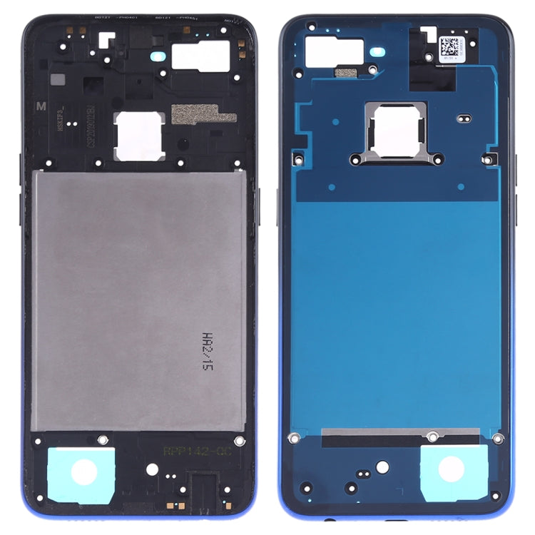 For OPPO F9 / A7X Middle Frame Bezel Plate (Twilight Blue) - Frame Bezel Plate by PMC Jewellery | Online Shopping South Africa | PMC Jewellery | Buy Now Pay Later Mobicred