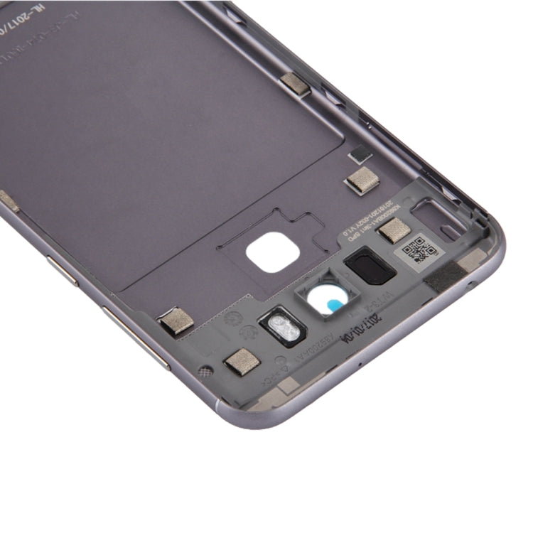 Aluminum Alloy Back Battery Cover for Asus ZenFone 3 Max / ZC553KL (Grey) - Back Cover by PMC Jewellery | Online Shopping South Africa | PMC Jewellery | Buy Now Pay Later Mobicred