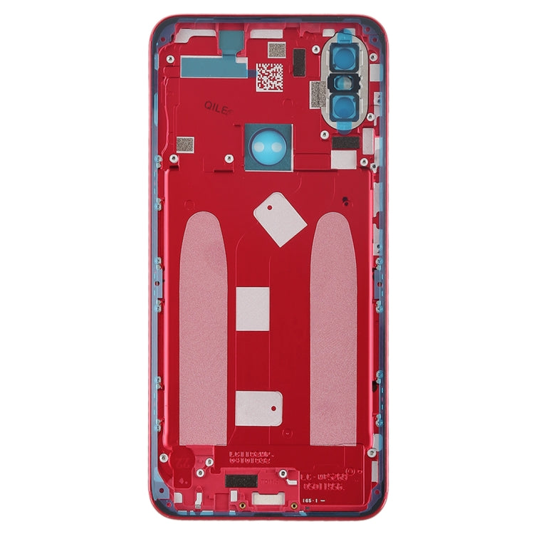 Back Cover for Xiaomi Mi 6X / A2(Red) - Back Cover by PMC Jewellery | Online Shopping South Africa | PMC Jewellery | Buy Now Pay Later Mobicred