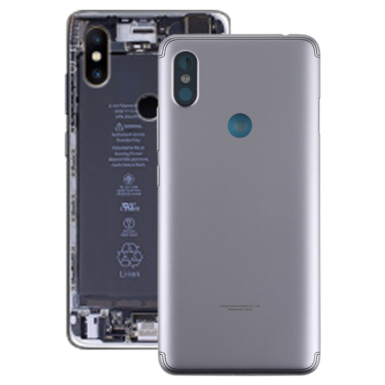 Back Cover with Side Keys for Xiaomi Redmi S2(Grey) - Back Cover by PMC Jewellery | Online Shopping South Africa | PMC Jewellery | Buy Now Pay Later Mobicred