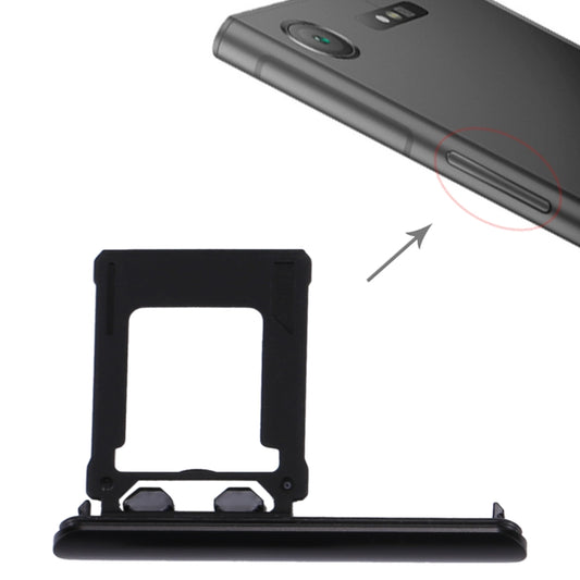 Micro SD Card Tray for Sony Xperia XZ1(Black) - Card Tray by PMC Jewellery | Online Shopping South Africa | PMC Jewellery | Buy Now Pay Later Mobicred