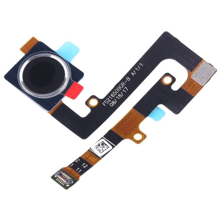 Fingerprint Sensor Flex Cable for Nokia 7.1 / TA-1085 (Black) - Flex Cable by PMC Jewellery | Online Shopping South Africa | PMC Jewellery | Buy Now Pay Later Mobicred