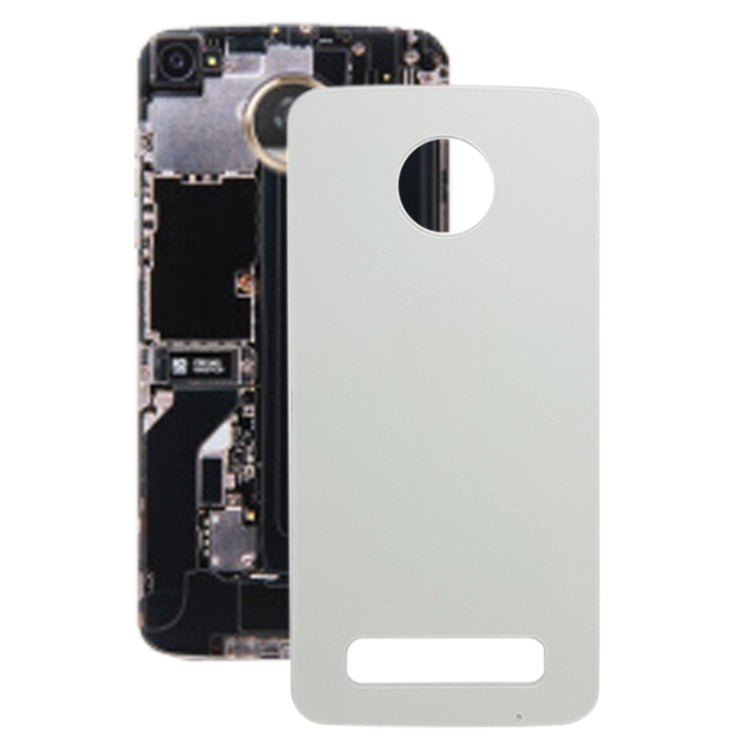 Battery Back Cover for Motorola Moto Z Play XT1635(White) - Back Cover by PMc TechLife | Online Shopping South Africa | PMc TechLife | Buy Now Pay Later Mobicred