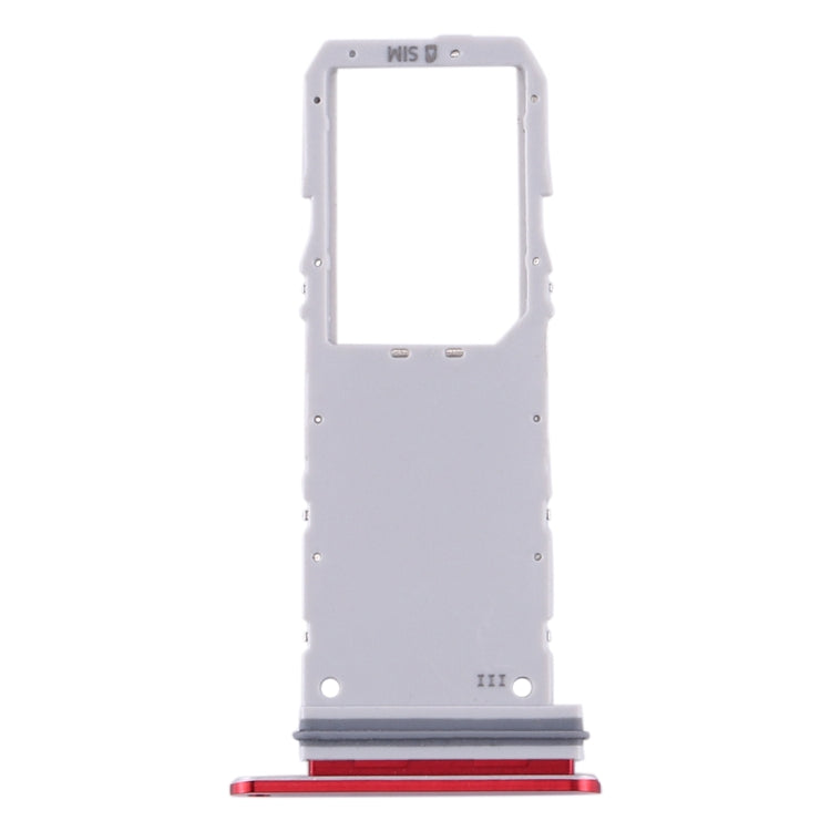 For Samsung Galaxy Note10 SIM Card Tray (Red) - Card Socket by PMC Jewellery | Online Shopping South Africa | PMC Jewellery | Buy Now Pay Later Mobicred
