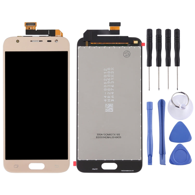 OEM LCD Screen for Galaxy J3 (2018) / J337 with Digitizer Full Assembly (Gold) - free shipping - PMc TechLife - Order now!