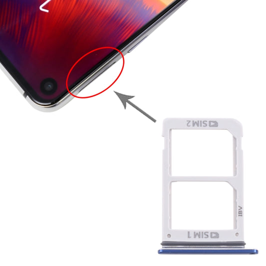 For Samsung Galaxy A8s / Galaxy A9 Pro 2019 SIM Card Tray + SIM Card Tray (Blue) - Galaxy A Series Parts by PMC Jewellery | Online Shopping South Africa | PMC Jewellery | Buy Now Pay Later Mobicred