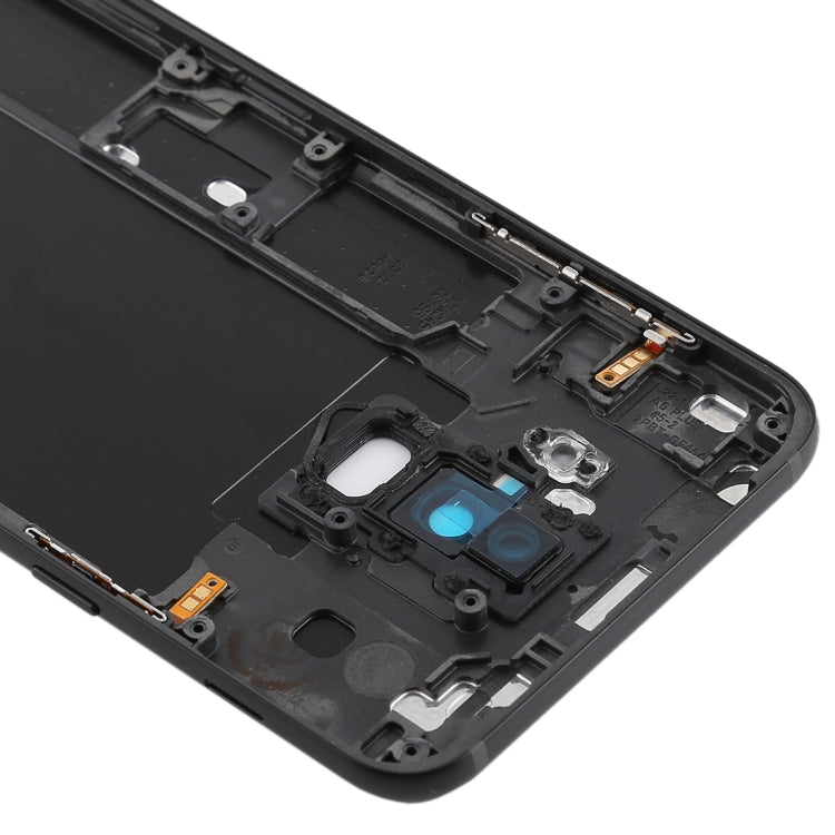 For Galaxy A6+ (2018) / A605 Back Cover with Side Keys & Camera Lens (Black) - free shipping - PMc TechLife - Order now!