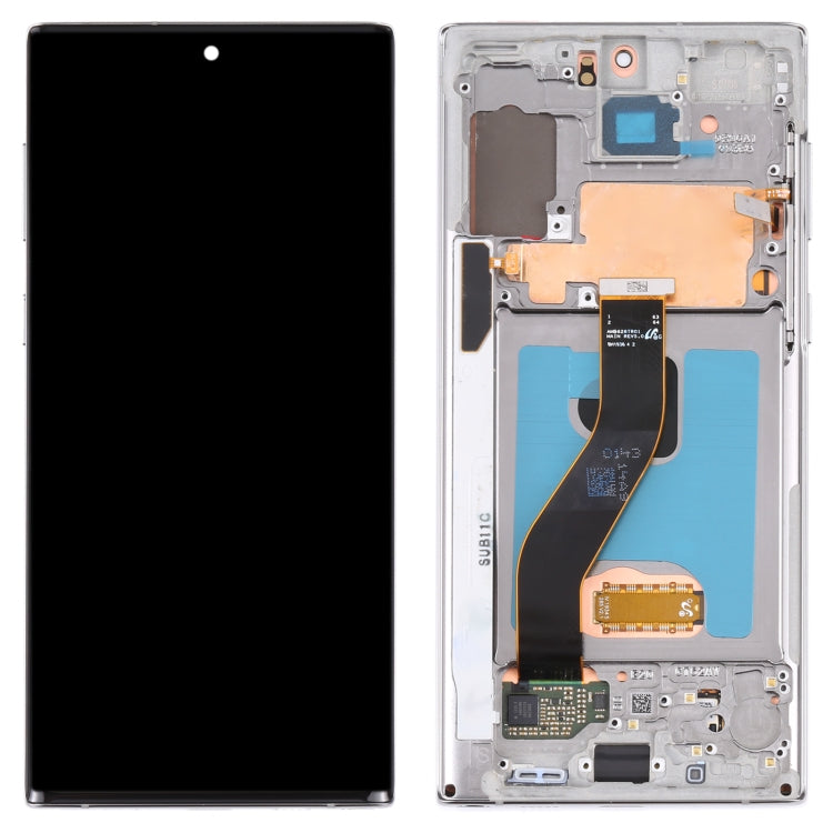 Original LCD Screen for Samsung Galaxy Note10 4G/Note10 5G SM-N971/N970 Digitizer Full Assembly With Frame (Grey) - free shipping - PMc TechLife - Order now!