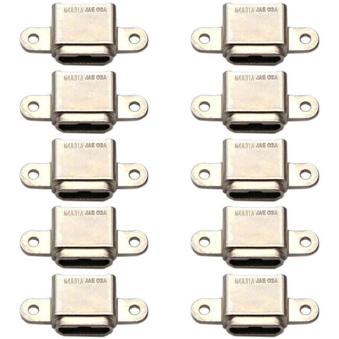 For Samsung Galaxy Tab Active LTE T365 10pcs Charging Port Connector - Single Tail Connector by PMC Jewellery | Online Shopping South Africa | PMC Jewellery | Buy Now Pay Later Mobicred