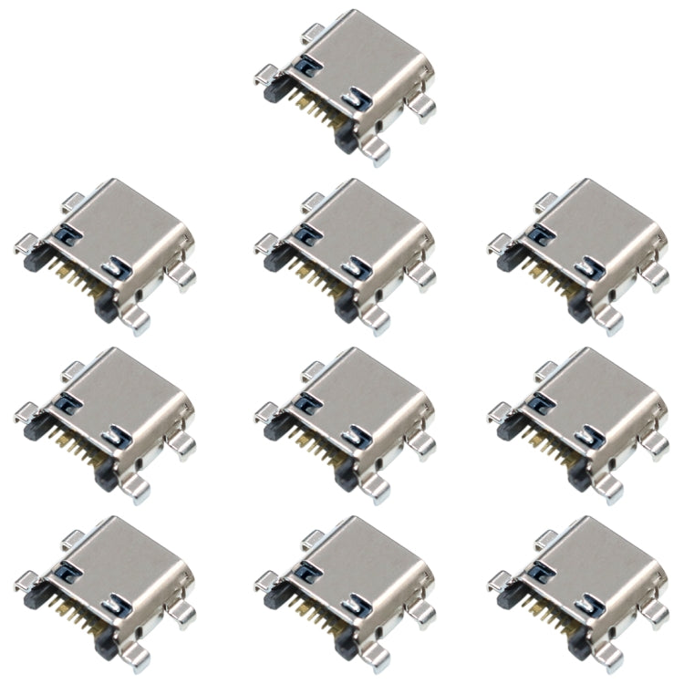 10pcs Charging Port Connector for Galaxy Core I8262D I829 I8260 G3815 G3812 G3818 T399 T599 - Single Tail Connector by PMC Jewellery | Online Shopping South Africa | PMC Jewellery | Buy Now Pay Later Mobicred