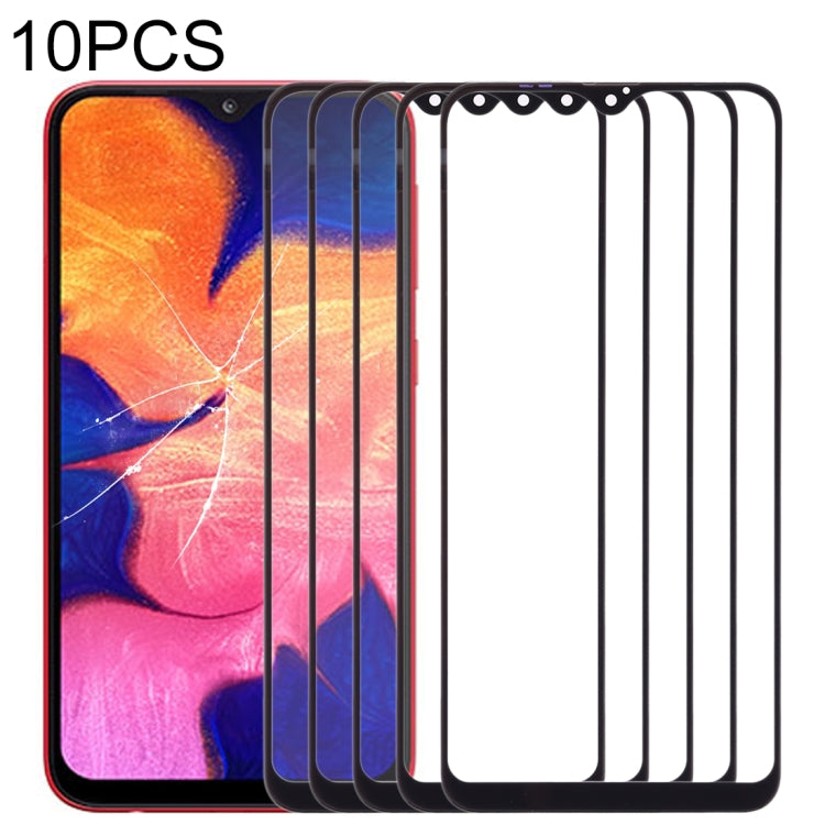 For Samsung Galaxy A10 10pcs Front Screen Outer Glass Lens (Black) - free shipping - PMc TechLife - Order now!
