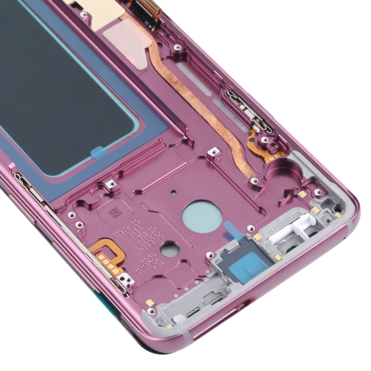 OLED LCD Screen for Samsung Galaxy S9+ SM-G965 Digitizer Full Assembly with Frame (Purple) - free shipping - PMc TechLife - Order now!