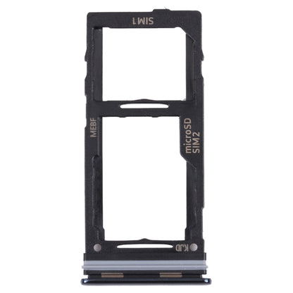 For Samsung Galaxy M52 5G SM-M526B Original SIM Card Tray + SIM Card Tray / Micro SD card tray (Black) - Card Socket by PMC Jewellery | Online Shopping South Africa | PMC Jewellery | Buy Now Pay Later Mobicred