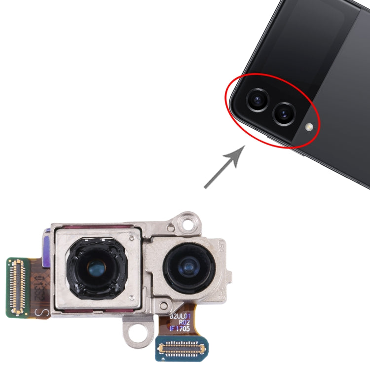 For Samsung Galaxy Z Flip4 SM-F721 Original Wide + Main Back Facing Camera - free shipping - PMc TechLife - Order now!