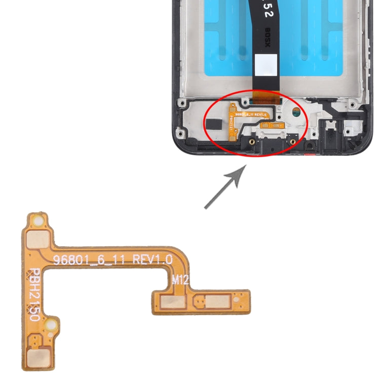 For Samsung Galaxy A22 5G SM-A226B Original LoudSpeaker Flex Cable - Galaxy A Series Parts by PMC Jewellery | Online Shopping South Africa | PMC Jewellery | Buy Now Pay Later Mobicred