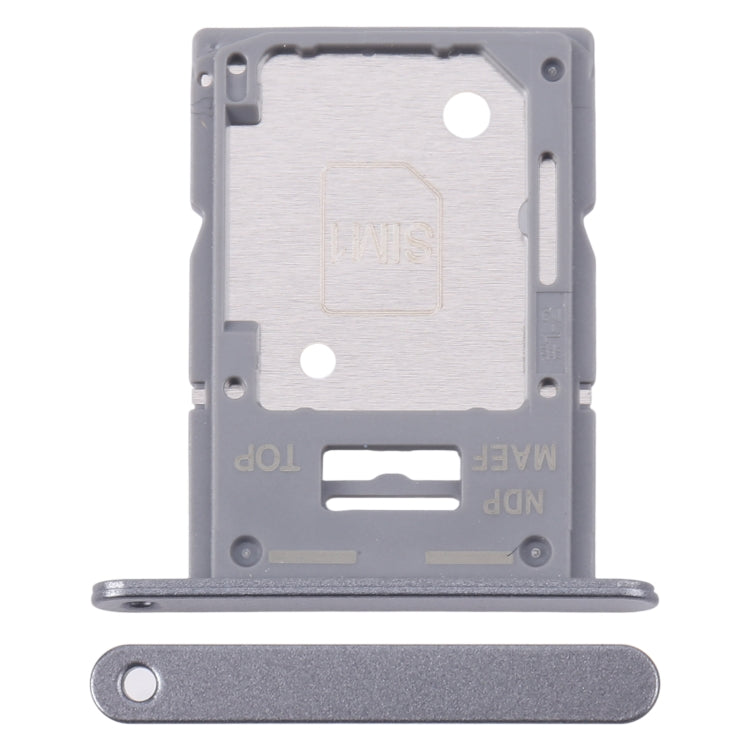 For Samsung Galaxy M15 SM-M156B Original SIM Card Tray + SIM Card Tray / Micro SD Card Tray (Grey) - Galaxy M Series Parts by PMC Jewellery | Online Shopping South Africa | PMC Jewellery | Buy Now Pay Later Mobicred