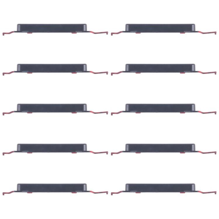 For Samsung Galaxy A16 5G SM-A166B 10pcs Volume Control Button (Black) - free shipping - PMC TechLife - Order now!