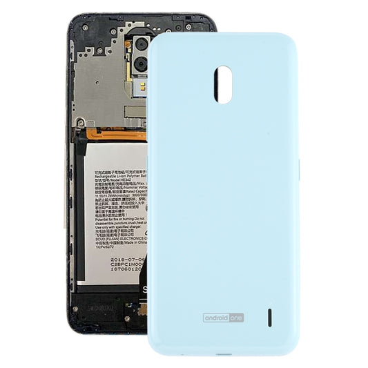 Original Battery Back Cover for Nokia 2.2 / TA-1183 / TA-1179 / TA-1191 / TA-1188(Blue) - Back Cover by PMC Jewellery | Online Shopping South Africa | PMC Jewellery | Buy Now Pay Later Mobicred