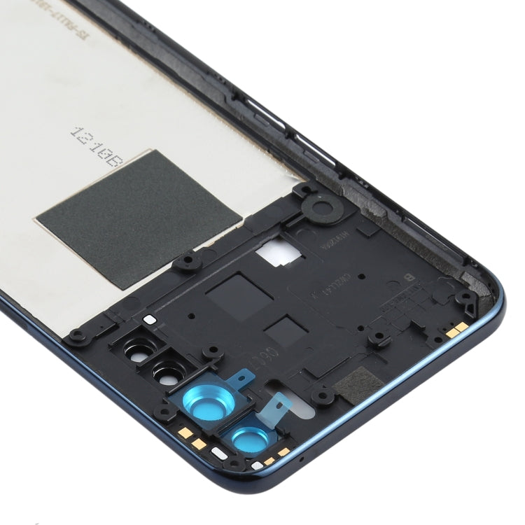 For OPPO A91/F15 PCPM00 CPH2001 CPH2021 Back Housing Frame (Black) - Frame Bezel Plate by PMC Jewellery | Online Shopping South Africa | PMC Jewellery | Buy Now Pay Later Mobicred