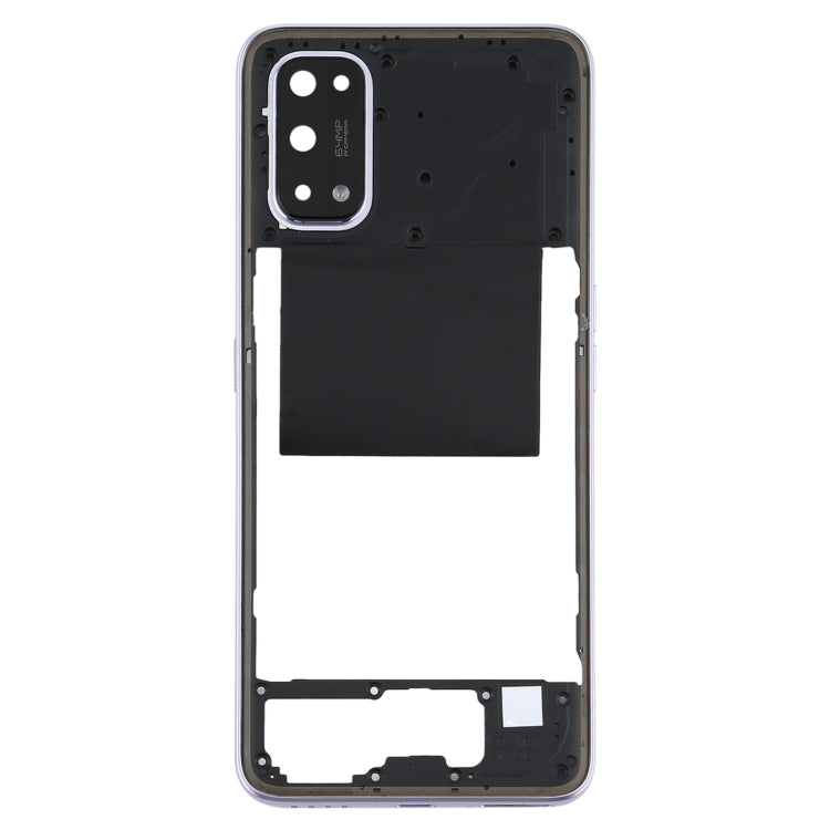 For OPPO Realme X7 Back Housing Frame (Purple) - Frame Bezel Plate by PMC Jewellery | Online Shopping South Africa | PMC Jewellery | Buy Now Pay Later Mobicred