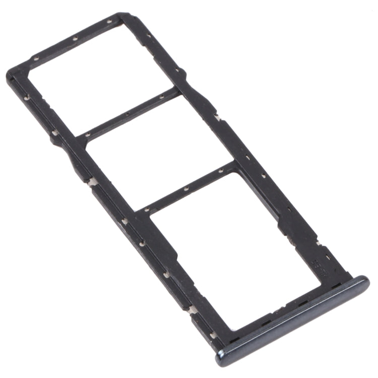 SIM Card Tray + SIM Card Tray + Micro SD Card Tray for Huawei Y5p (Black) - Card Socket by PMC TechLife | Online Shopping South Africa | PMC TechLife | Buy Now Pay Later Mobicred