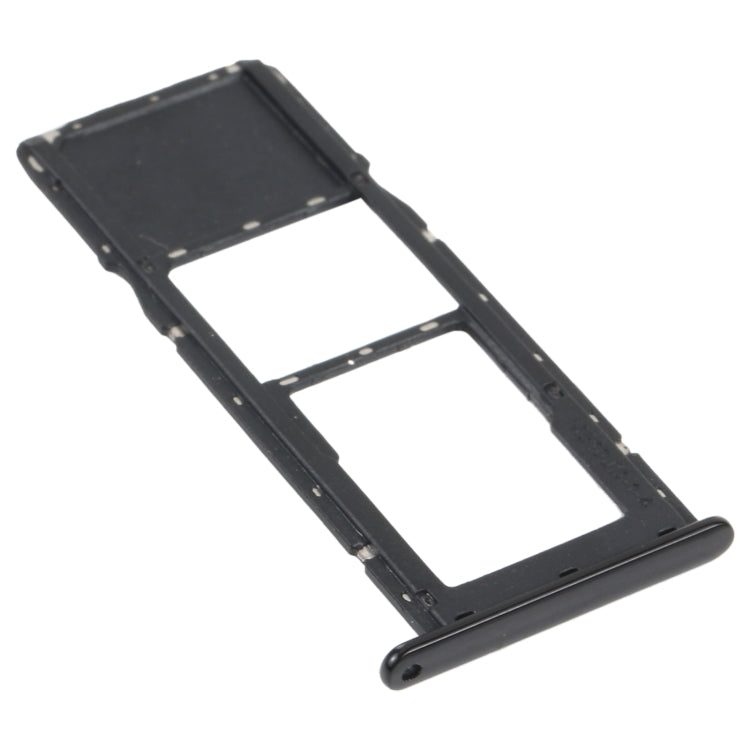 SIM Card Tray + Micro SD Card Tray for LG K41S LMK410EMW LM-K410EMW LM-K410(Black) - For LG by PMC Jewellery | Online Shopping South Africa | PMC Jewellery | Buy Now Pay Later Mobicred