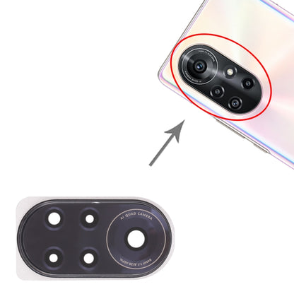 For Huawei Nova 8 Pro 5G  10pcs Camera Lens Cover (Black) - Camera by PMC Jewellery | Online Shopping South Africa | PMC Jewellery | Buy Now Pay Later Mobicred