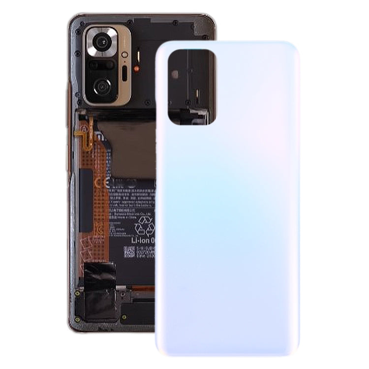 Original Back Battery Cover for Xiaomi Redmi Note 10s M2101K7BG(White) - Back Cover by PMC TechLife | Online Shopping South Africa | PMC TechLife