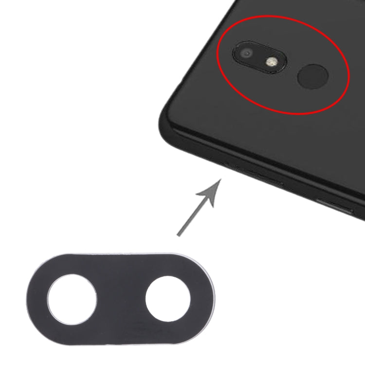 10 PCS Back Camera Lens for Nokia 3.2 TA-1156 TA-1159 TA-1164 - Camera by PMC Jewellery | Online Shopping South Africa | PMC Jewellery | Buy Now Pay Later Mobicred