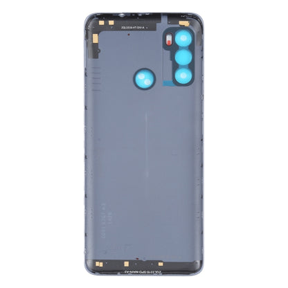 Battery Back Cover for Motorola Moto G60 / Moto G40 Fusion PANB0001IN PANB0013IN PANB0015IN PANV0001IN PANV0005IN PANV0009IN(Grey) - Back Cover by PMC Jewellery | Online Shopping South Africa | PMC Jewellery | Buy Now Pay Later Mobicred