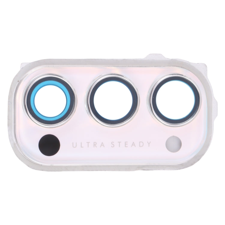 For OPPO Reno4 5G PDPM00, PDPT00, CPH2091  Camera Lens Cover (White) - Camera Series by PMC TechLife | Online Shopping South Africa | PMC TechLife