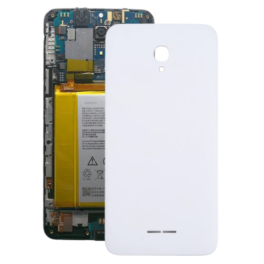 For Alcatel One Touch Pop 4 Plus 5056 Battery Back Cover  (White) - Back Cover by PMC Jewellery | Online Shopping South Africa | PMC Jewellery | Buy Now Pay Later Mobicred