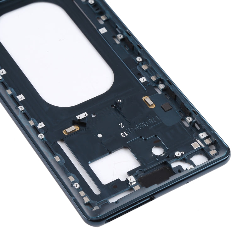 Middle Frame Bezel Plate for Sony Xperia XZ3(Blue) - Frame Bezel Plate by PMC Jewellery | Online Shopping South Africa | PMC Jewellery | Buy Now Pay Later Mobicred