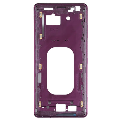 Middle Frame Bezel Plate for Sony Xperia XZ3(Purple) - Frame Bezel Plate by PMC Jewellery | Online Shopping South Africa | PMC Jewellery | Buy Now Pay Later Mobicred