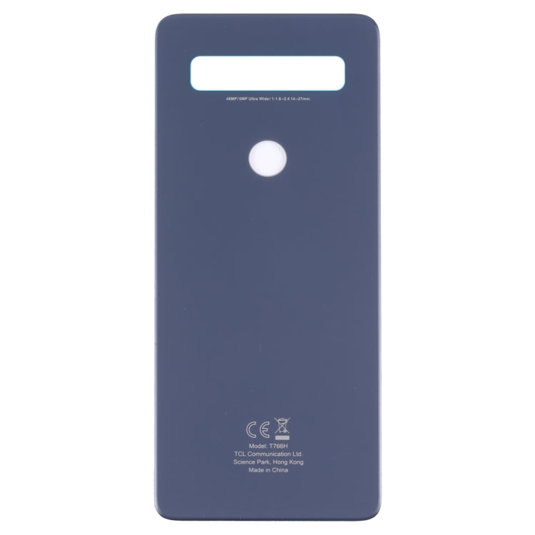 Original Battery Back Cover for TCL 10 SE T766H_EEA(Blue) - For TCL by PMC Jewellery | Online Shopping South Africa | PMC Jewellery | Buy Now Pay Later Mobicred