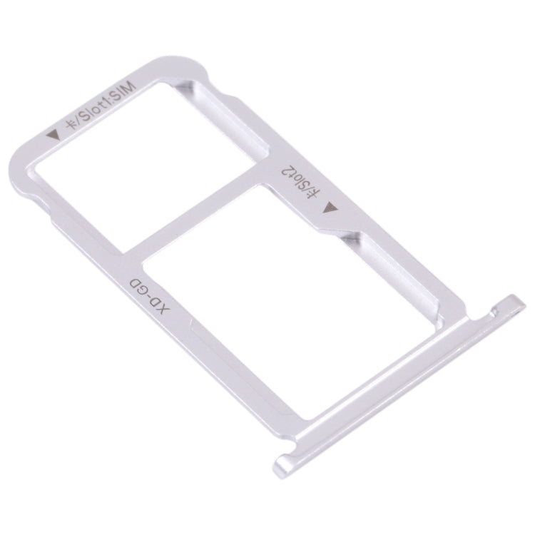 SIM Card Tray + SIM Card Tray / Micro SD Card Tray for Honor 9X Lite (Silver) - free shipping - PMc TechLife - Order now!