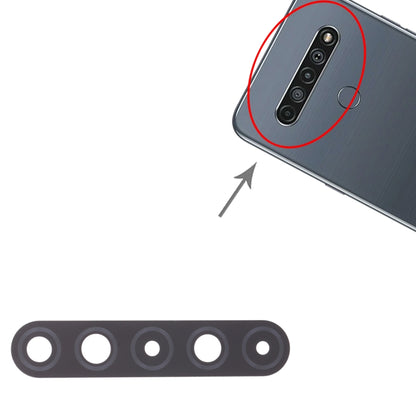 10 PCS Back Camera Lens for LG K61 LMQ630EAW, LM-Q630EAW, LM-Q630 - For LG by PMC Jewellery | Online Shopping South Africa | PMC Jewellery | Buy Now Pay Later Mobicred