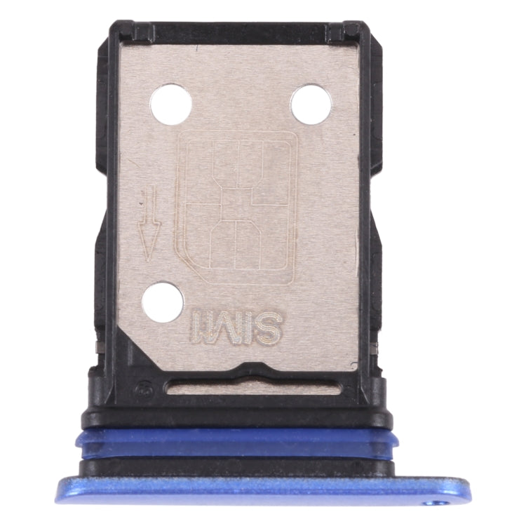 For OPPO Realme X7 RMX2176  SIM Card Tray + SIM Card Tray (Blue) - Card Socket by PMc TechLife | Online Shopping South Africa | PMc TechLife | Buy Now Pay Later Mobicred